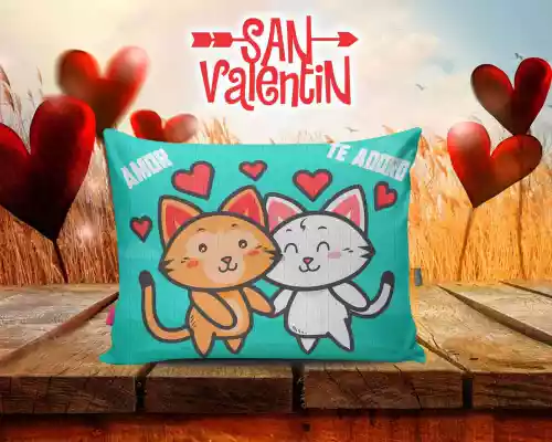 vectores plantilas SAN VALENTIN,FESTEJO,FESTIVIDAD,AMOR,DUOS,COJINES,CARICATURA,DISNEY,